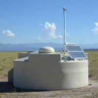A Surface Water Cerenkov Detector, part of the Pierre Auger Observatory