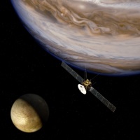 Artist's impression of JUICE spacecraft